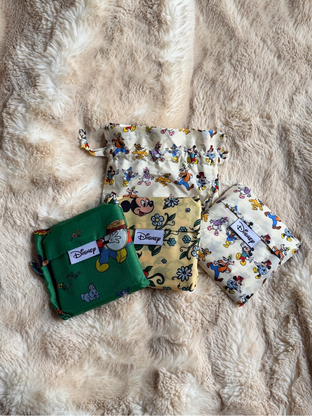 BAGGU x Disney Standard Reusable Bag Set